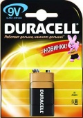 Элемент питания Крона  Duracell 9V (6LR61-1BL)