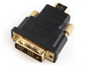 Переходник HDMI/DVI (19M/19M) позолоченные контакты (Gembird A-HDMI-DVI-1)