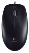 Мышь Logitech B100 черный оптическая (800dpi) USB (2but)